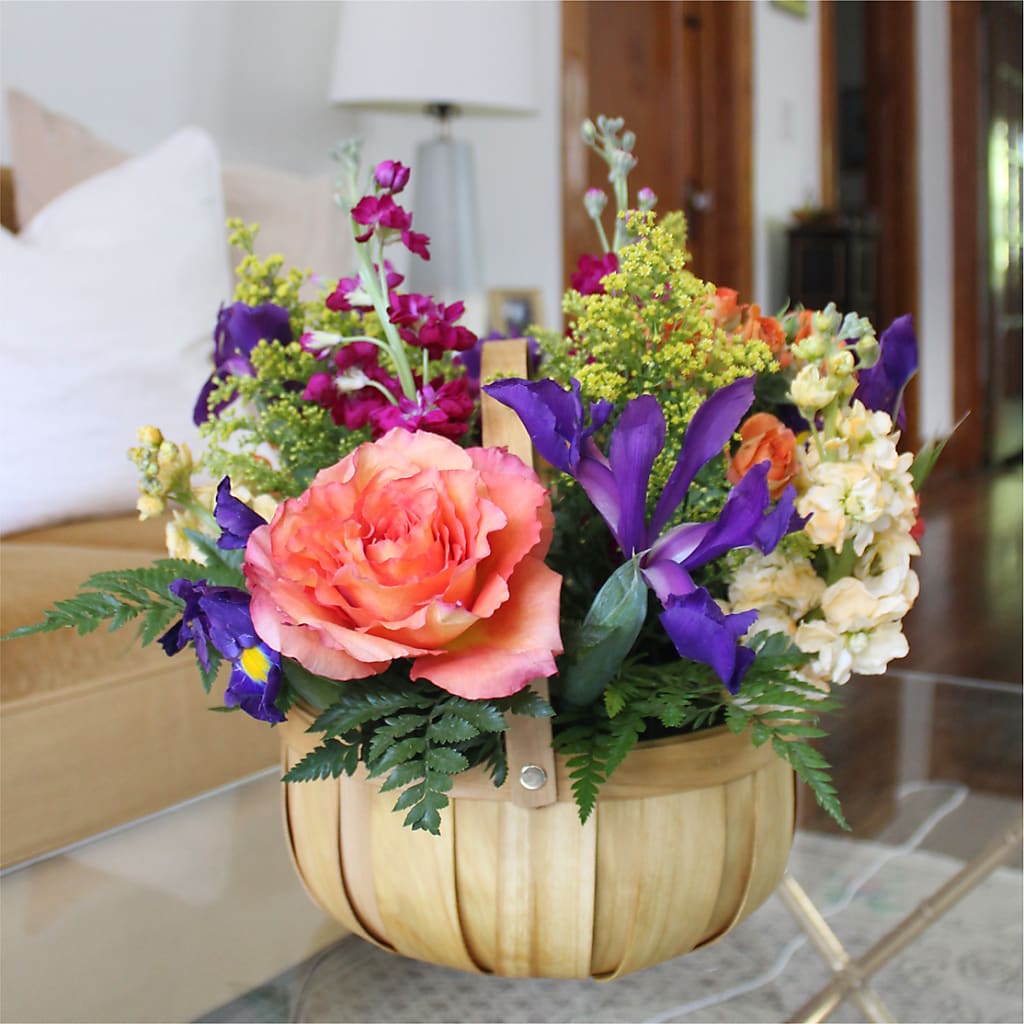 Garden of Life Basket – DW FLORALS & GIFTS OF SANTA FE, Santa Fe TX