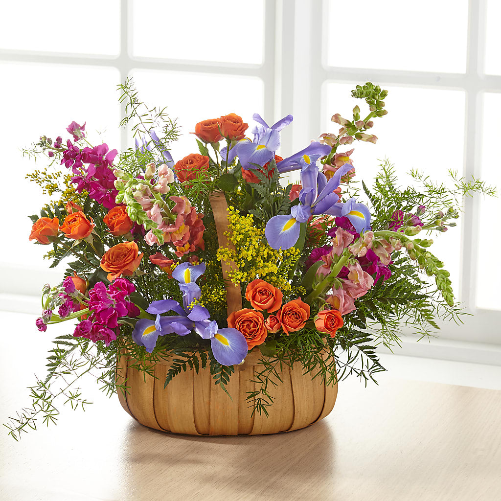 Garden of Life Basket – DW FLORALS & GIFTS OF SANTA FE, Santa Fe TX