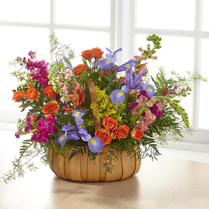 Garden of Life Basket – DW FLORALS & GIFTS OF SANTA FE, Santa Fe TX