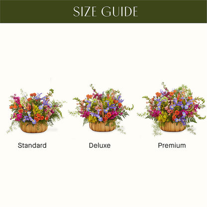 Garden of Life Basket – DW FLORALS & GIFTS OF SANTA FE, Santa Fe TX