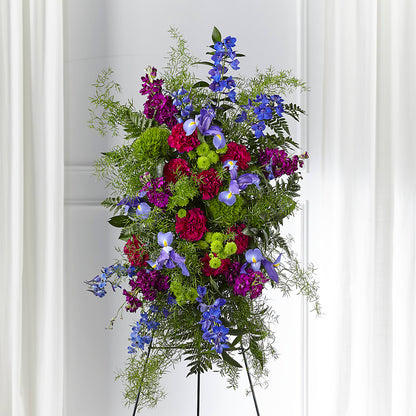 Heavenly Skies Standing Spray – DW FLORALS & GIFTS OF SANTA FE, Santa Fe TX