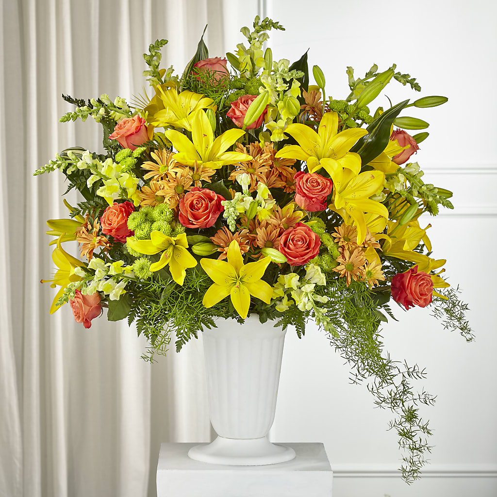 Fall Sentiments Arrangement – DW FLORALS & GIFTS OF SANTA FE, Santa Fe TX