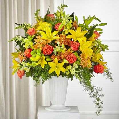 Fall Sentiments Arrangement – DW FLORALS & GIFTS OF SANTA FE, Santa Fe TX