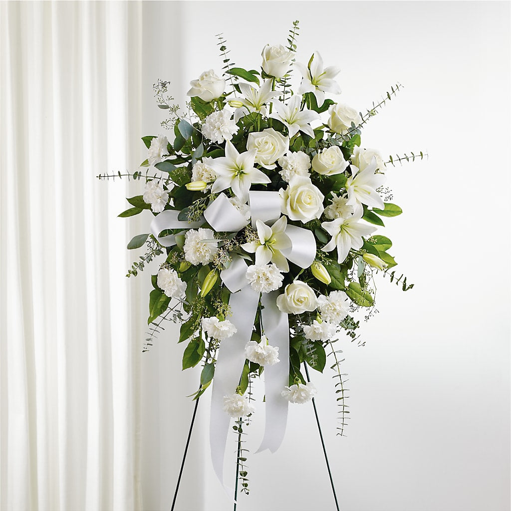 With Care Standing Spray – DW FLORALS & GIFTS OF SANTA FE, Santa Fe TX