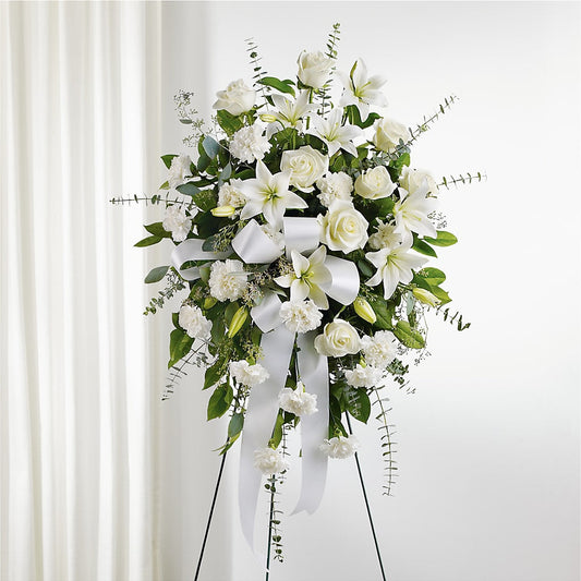 With Care Standing Spray – DW FLORALS & GIFTS OF SANTA FE, Santa Fe TX