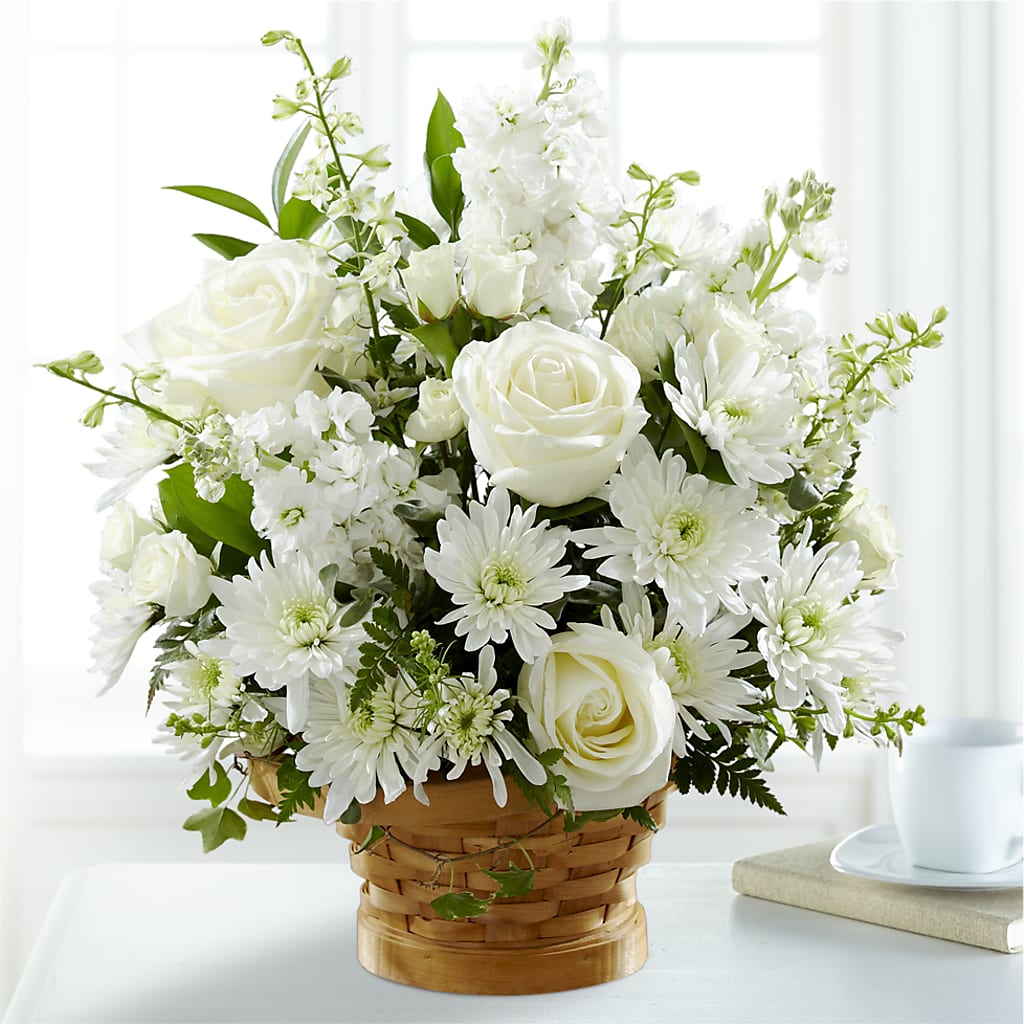 Heartfelt Condolences Arrangement – DW FLORALS & GIFTS OF SANTA FE, Santa Fe TX