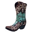 Turquoise Cowboy Boot Vase – DW FLORALS & GIFTS OF SANTA FE, Santa Fe TX