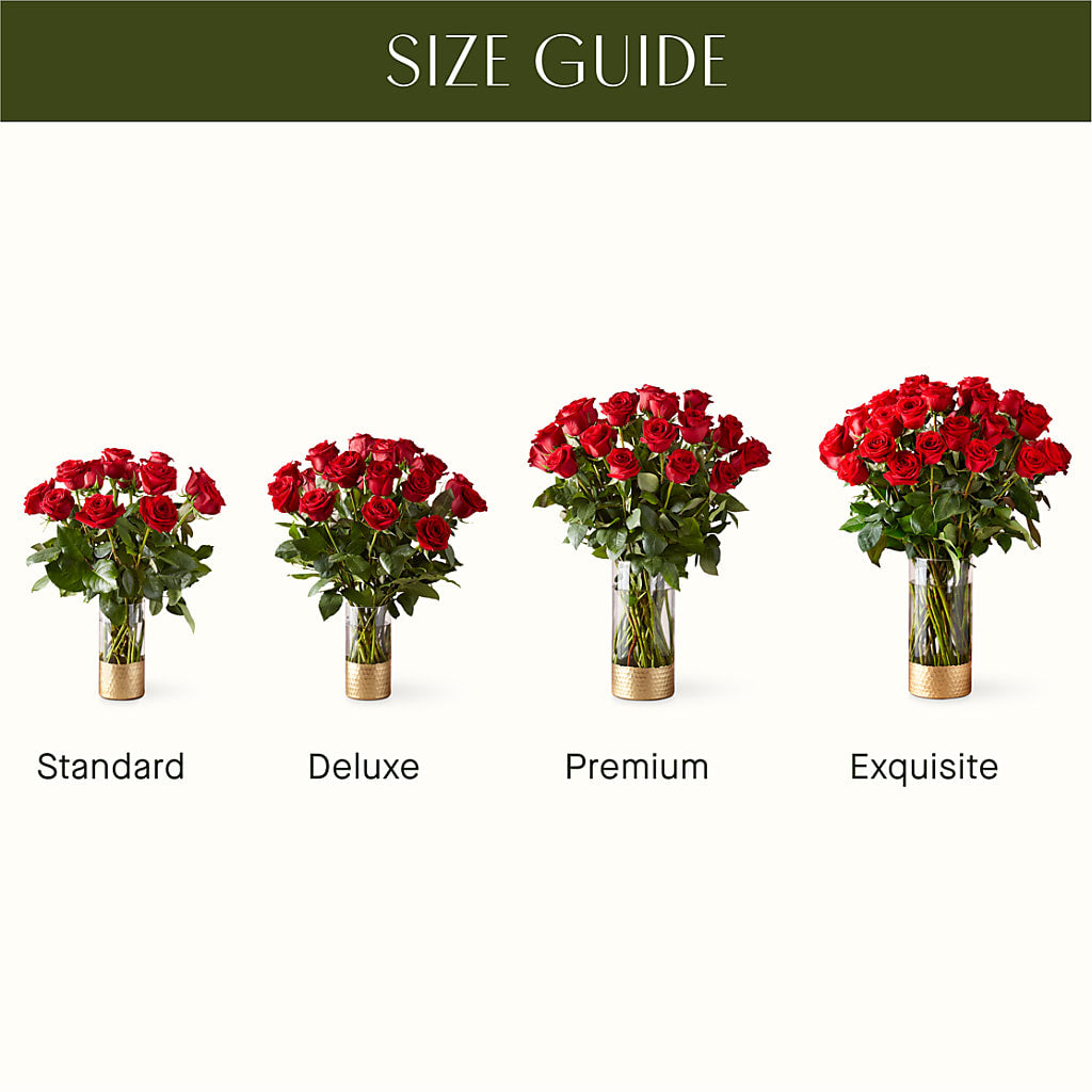 Classic Love Red Rose Bouquet – DW FLORALS & GIFTS OF SANTA FE, Santa Fe TX