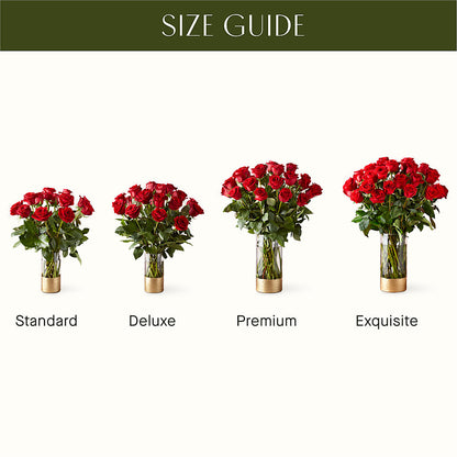 Classic Love Red Rose Bouquet – DW FLORALS & GIFTS OF SANTA FE, Santa Fe TX