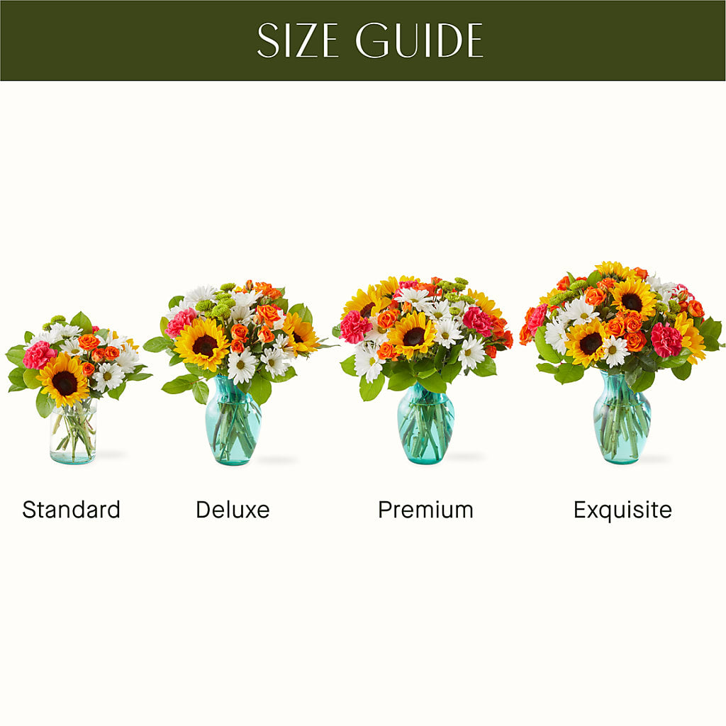 Sun-drenched Blooms Bouquet – DW FLORALS & GIFTS OF SANTA FE, Santa Fe TX