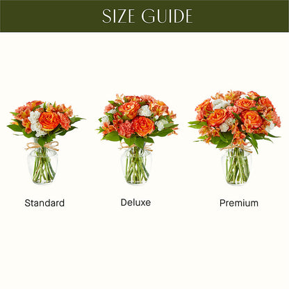 Apricot Glow Bouquet – DW FLORALS & GIFTS OF SANTA FE, Santa Fe TX