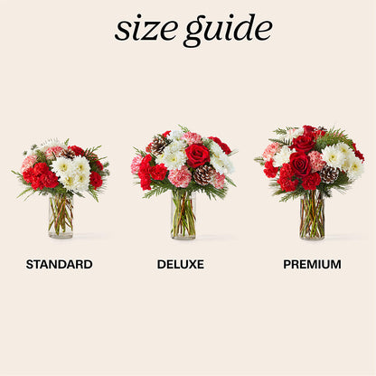 Candy Cane Lane Bouquet – DW FLORALS & GIFTS OF SANTA FE, Santa Fe TX