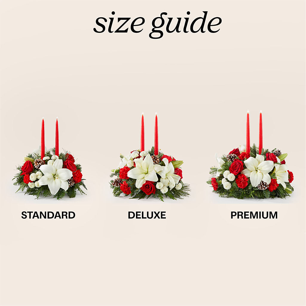 Seasonal Festivities Centerpiece – DW FLORALS & GIFTS OF SANTA FE, Santa Fe TX