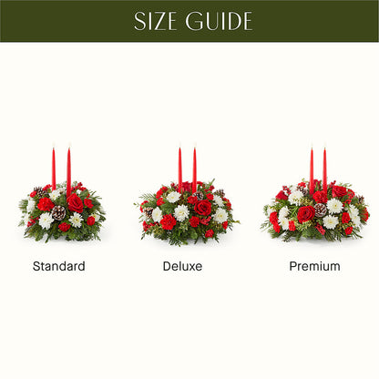 Holiday Soiree Centerpiece – DW FLORALS & GIFTS OF SANTA FE, Santa Fe TX