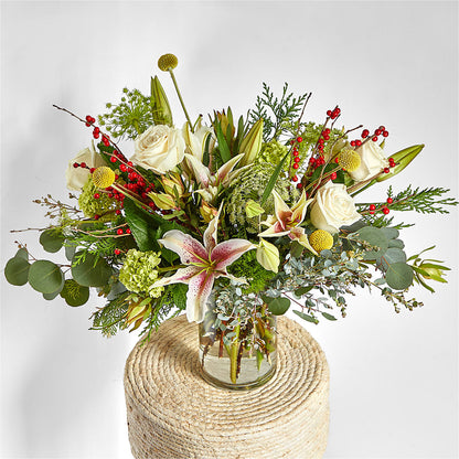 Berry & Bright Bouquet – DW FLORALS & GIFTS OF SANTA FE, Santa Fe TX