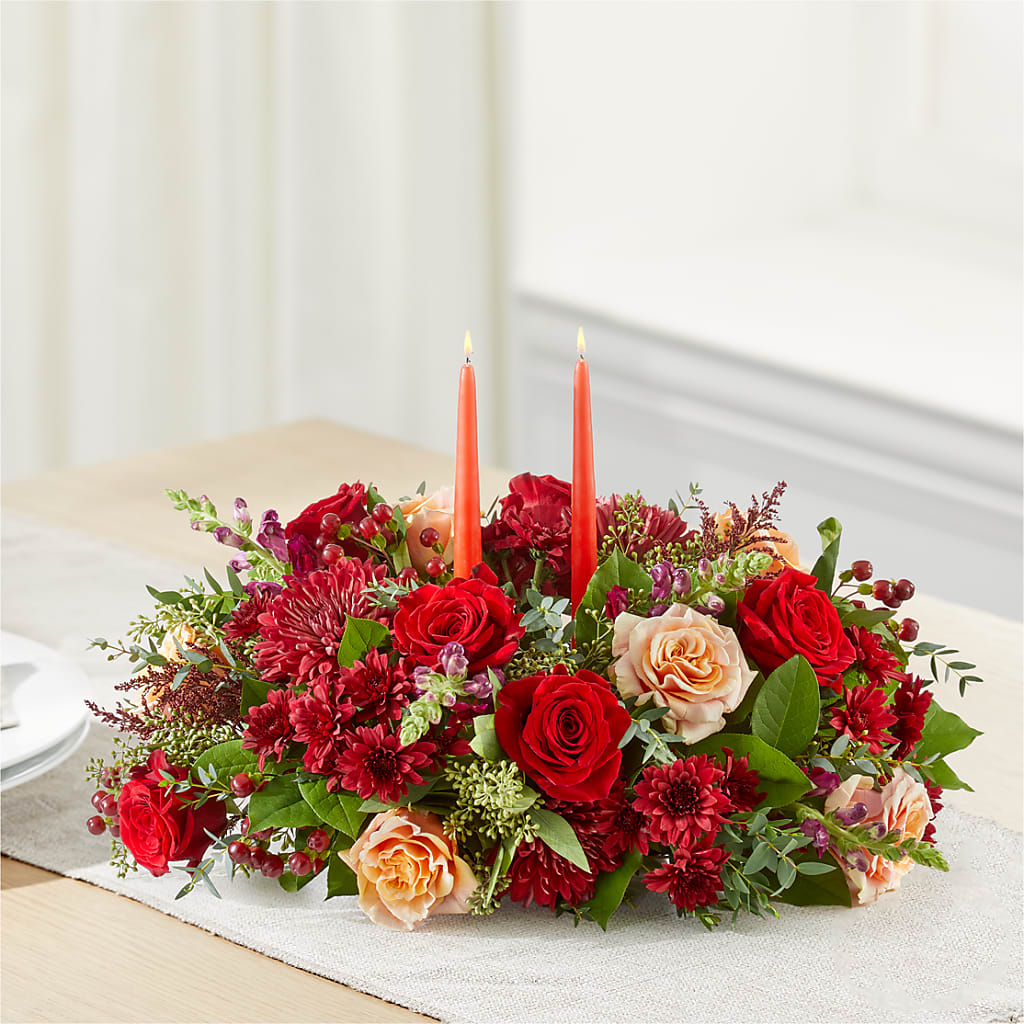 Most Thankful Centerpiece – DW FLORALS & GIFTS OF SANTA FE, Santa Fe TX