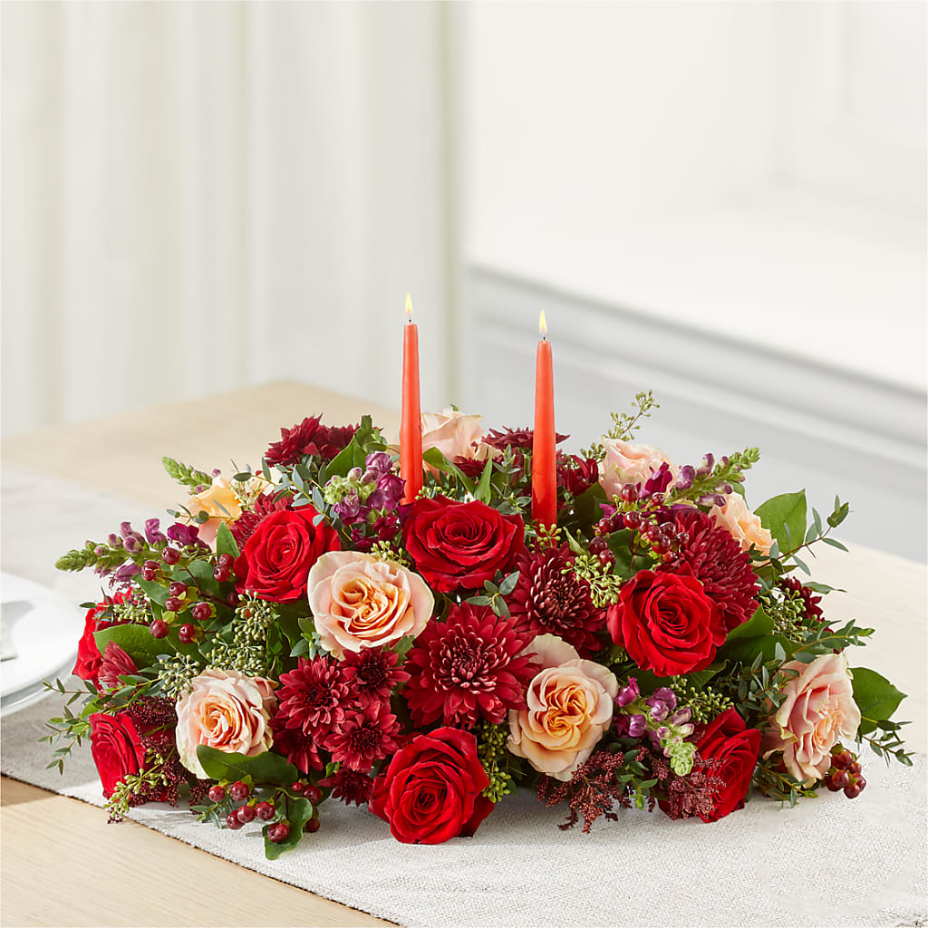 Most Thankful Centerpiece – DW FLORALS & GIFTS OF SANTA FE, Santa Fe TX