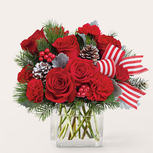 Baking Spirits Bright Bouquet – DW FLORALS & GIFTS OF SANTA FE, Santa Fe TX
