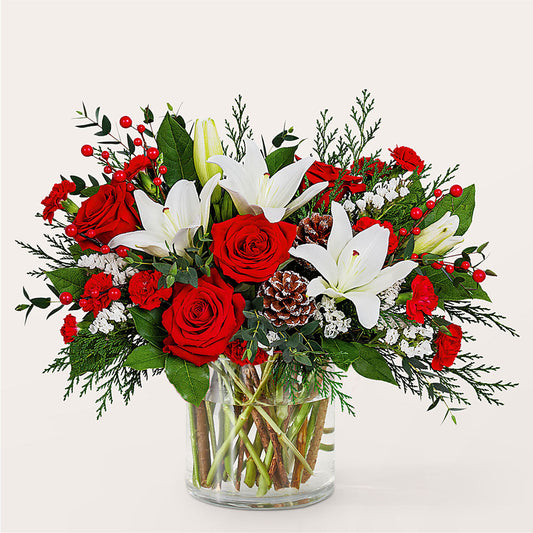 Best in Snow Bouquet – DW FLORALS & GIFTS OF SANTA FE, Santa Fe TX