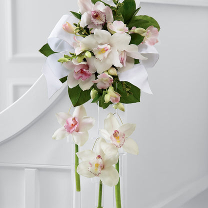Perfect Entrance Pew Arrangement – DW FLORALS & GIFTS OF SANTA FE, Santa Fe TX