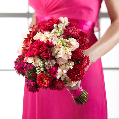 Pink Effervescence Bouquet – DW FLORALS & GIFTS OF SANTA FE, Santa Fe TX