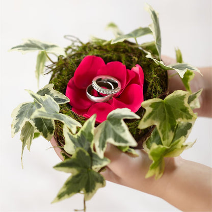 Lila Rose Ring Nest – DW FLORALS & GIFTS OF SANTA FE, Santa Fe TX