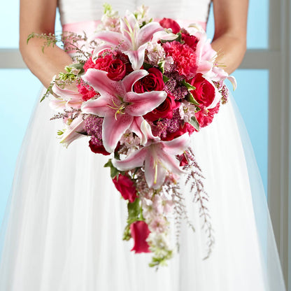 Lily & Rose Bouquet – DW FLORALS & GIFTS OF SANTA FE, Santa Fe TX