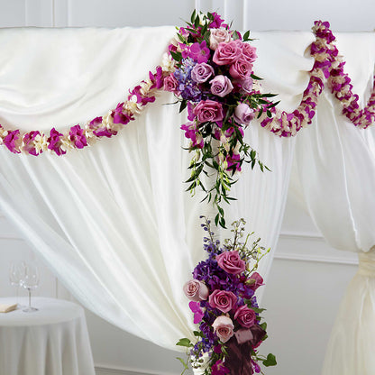 Color & Light Chuppah Decor – DW FLORALS & GIFTS OF SANTA FE, Santa Fe TX