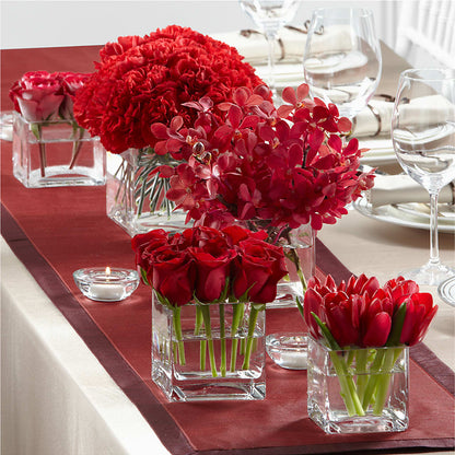 Modern Grace Centerpiece – DW FLORALS & GIFTS OF SANTA FE, Santa Fe TX
