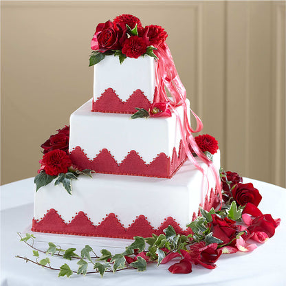 Forever Happiness Cake Decor – DW FLORALS & GIFTS OF SANTA FE, Santa Fe TX